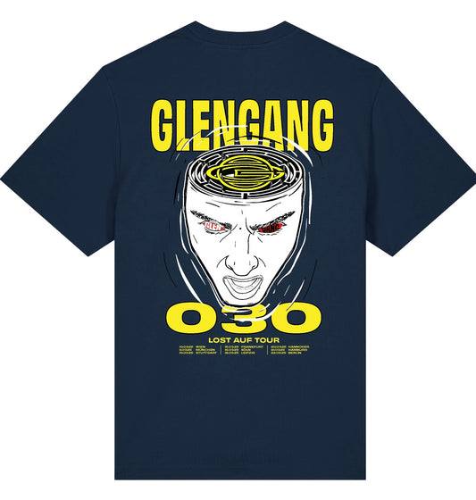 Tourshirt Blau